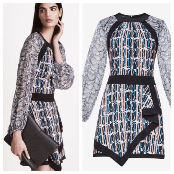 BCBGMaxAzria Tallulah Paisley Printed Dress - Picture 2 of 5